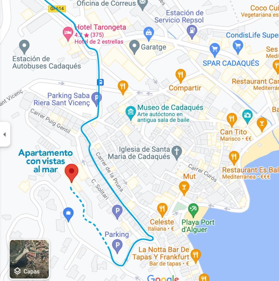 Apartamento Con Vistas Al Mar Cadaques Luaran gambar